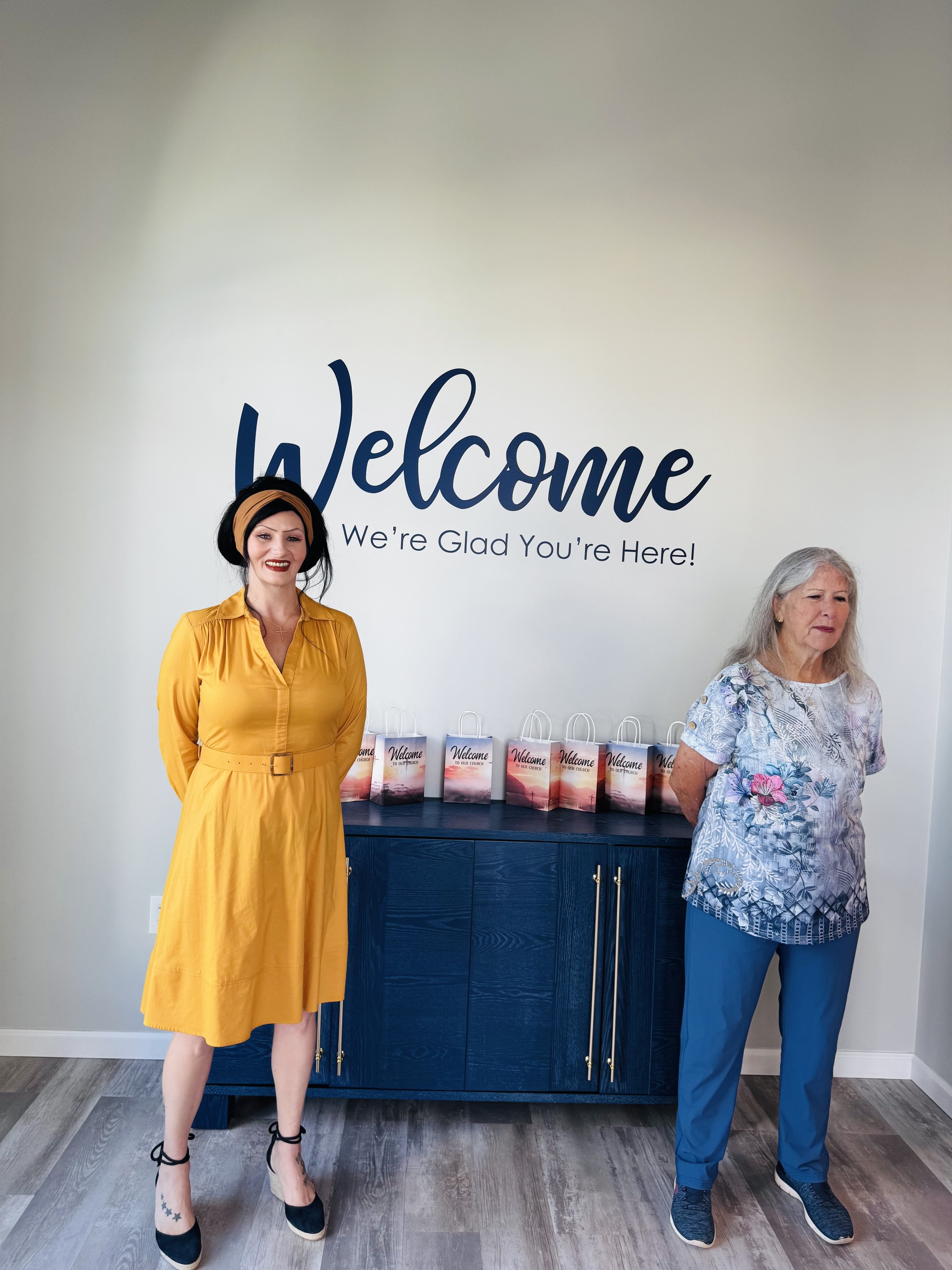 Welcome! We're Glad You're Here!